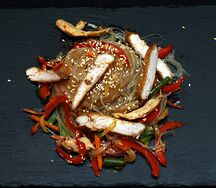Фунчоза с курицей