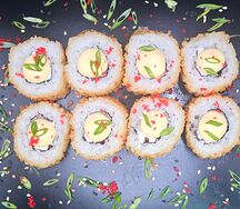 Яки сяки ролл жареный