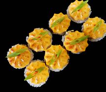 Ролл запеченный с курицей (острый)