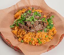 Ком ранг бо Жареный рис с говядиной