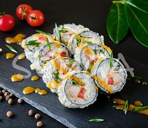Темпура курица с беконом