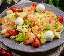 Цезарь с креветками