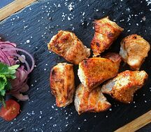 Шашлык из куриной грудки