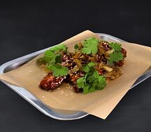 Острая курица в глазури