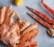 Краб Камчатский свежесваренный