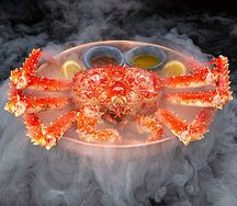 Краб Камчатский свежесваренный