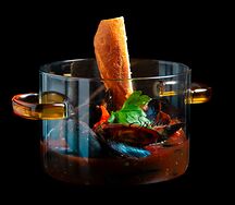 Мидии в соусе Томат - Зелень