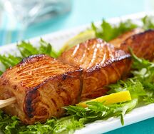 Шашлык из семги