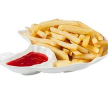 Картофель фри с соусом