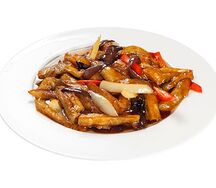 Баклажаны в кисло-сладком соусе