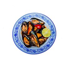 Мидии по-кантонски