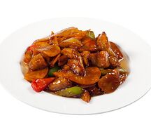 Чисанчи баклажаны с картофелем 