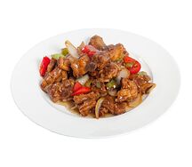 Свиные ребра в соусе кока-кола