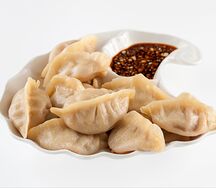 Китайские пельмени из говядина 