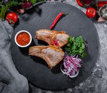 Шашлык из cвинoй корейки