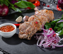 Шашлык из почечной части телятины