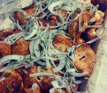 Шашлык из филе курицы