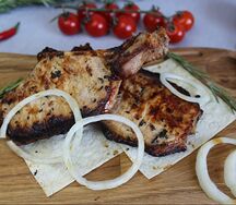 Шашлык из корейки свинины