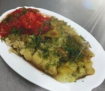 Овощной шашлык