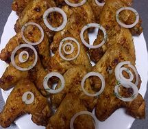 Шашлык из куриных крыльев