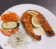 Шашлык из сёмги