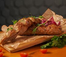 Люля из курицы на мангале