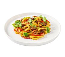 Лапша с говядиной сигурени