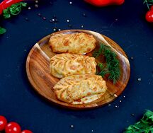 Манты с бараниной жареные