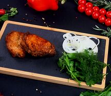 Свиная корейка на гриле