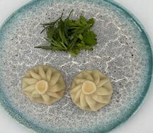 Хинкали с креветкой