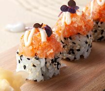 Лосось, авокадо