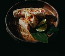 Спринг ролл с крабом