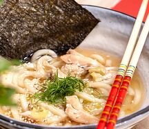 Удон с курицей