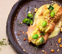 Креветки в соусе васаби