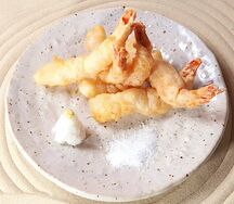 Креветки темпура