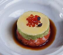 Тартар лосось