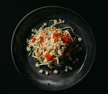 Камчатский краб, огурец, авокадо