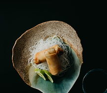 Спринг ролл с кальмаром