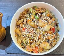 Рис с морепродуктами