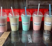 Клубничный милкшейк