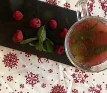 Чай малиновый