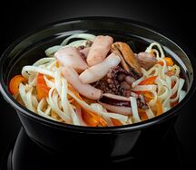 Удон с морепродуктами