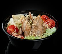 Салат Цезарь с курицей