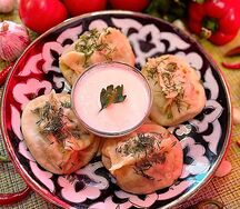 Манты с говядиной