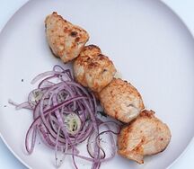Шашлык из куриного филе