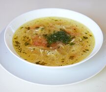 Куриный суп-лапша