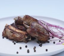 Шашлык из баранины на кости