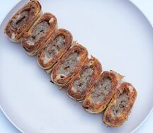 Люля-кебаб из говядины с моцареллой