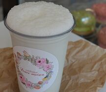 Ванильный молочный коктейль