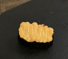 Гунканы, запеченные с мидиями